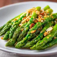 Asparagi e Mandorle in 15 Minuti