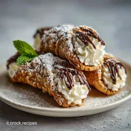 Cannoli Siciliani Ricetta Originale per 20 Pezzi