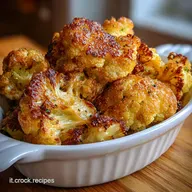 Cavolfiore al forno Crispy Baked