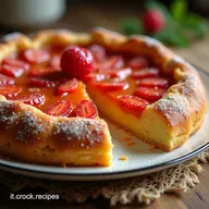 Crostata al Melograno Imperiale Frolla Perfetta e Ripieno Cremoso