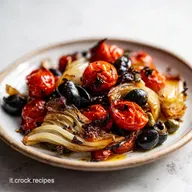 Finocchi Alla Mediterranea for 4 Servings: Roasted and Golden
