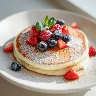 Fluffy Pancake Ricetta: Soffici Pancake Giapponesi per 2 Porzioni
