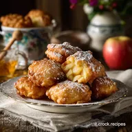 FRITTELLE DI MELE La ricetta originale e croccante della nonna
