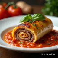 Girelle di Carne Ripiene Rotolo Un Successo Assicurato