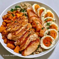 Meal Prep Settimanale Esempio con Pollo e Quinoa