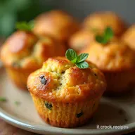 Muffin Salati Proteici e Light Ricetta Fit con Ricotta e Spinaci