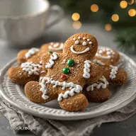 Ricetta di Omino di pan de zenzero da decorare con glassa: Sapore Autunnale