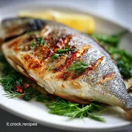 Orata al forno Croccante e Aromatico in 40 Minuti
