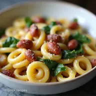 Orecchiette al Radicchio Tardivo Crema Speck e Noci