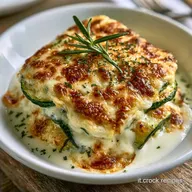 Parmigiana Bianca Zucchine Cremosa