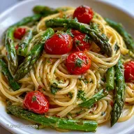 Pasta con Asparagi e Pomodorini in 30 Minuti