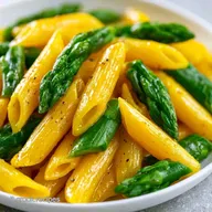 Penne Asparagi Zafferano per 4 Persone