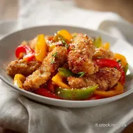 Pollo Ai Peperoni: Straccetti Teneri e Cremosi