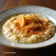 Porridge Cremoso di Avena Mela e Cannella Ricetta Facile e Sana