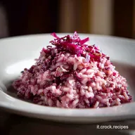 Risotto al Radicchio: Dolcezza e Amarognolo