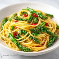 Spaghetti con Asparagi Selvatici: Sapore Intenso
