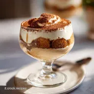 Tiramis&ugrave; al Bicchiere per 4 Porzioni