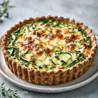 Torta Salata con Zucchine Grattugiate e Ricotta