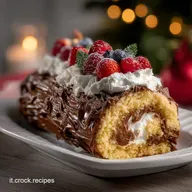Torta Tronco Albero Di Natale Una Sfida Vinta Facilmente