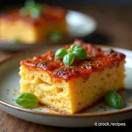 Ricetta Tortino di Fagiolini Rustico con Maggiorana Fresca