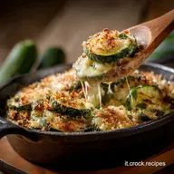 Zucchine gratinate in padella veloci croccanti e senza forno