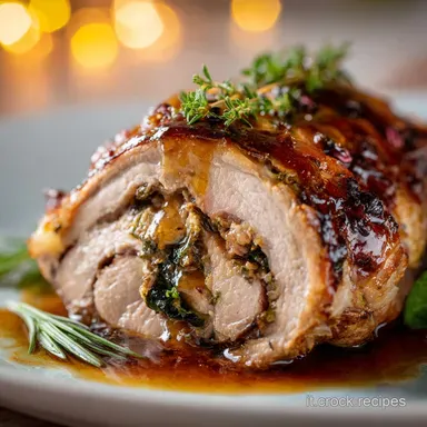 Menu di Natale: Arrosto di vitello ripieno, succoso e facile Scheda ricetta