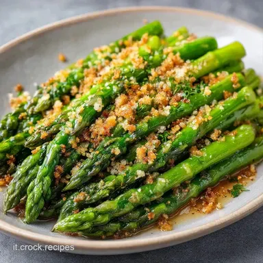 Asparagi con Briciole in 20 Minuti Scheda ricetta