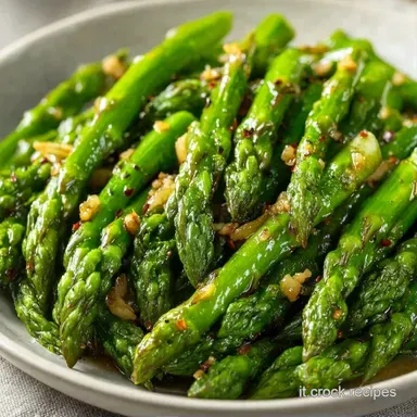 Asparagi Saltati Aglio per 4 Persone Scheda ricetta