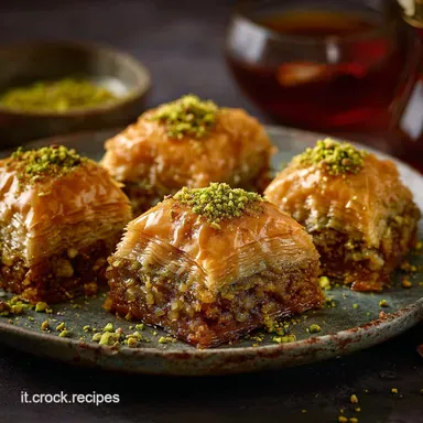 Baklava Ricetta Originale Turco Segreti per un dolce croccante Scheda ricetta