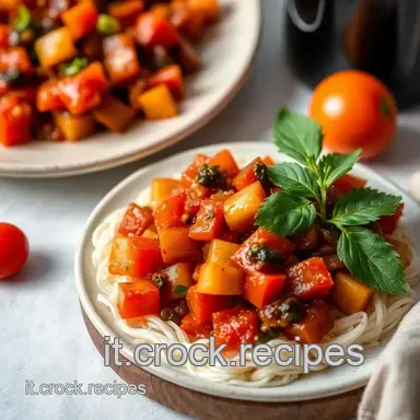 Caponata Ricetta: La Mia Versione Facile e Gustosa! Scheda ricetta