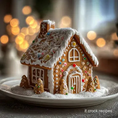 La Classica Casetta di Pan di Zenzero in Variante Originale - Ricetta Biscotto Scheda ricetta