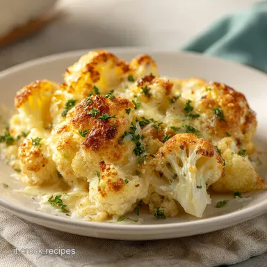 Ricetta con il Cavolfiore al Forno Gratinato per 4 Scheda ricetta