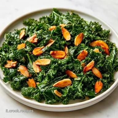 Cavolo Nero Mandorle per 4 Porzioni Scheda ricetta