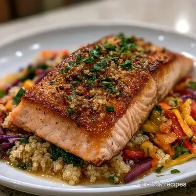 Cena Sana Bilanciata con Salmone Scheda ricetta