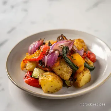 Ricetta Contorno di Verdure al Forno Scheda ricetta