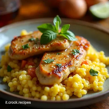 Couscous Freddo di Pollo Estivo Ricetta Facile e Fresca Scheda ricetta