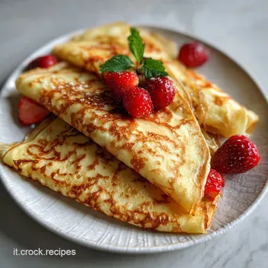 Crepes Ricetta Originale: Impasto Vellutato in 30 Minuti Scheda ricetta