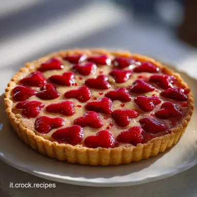 Crostata con Cuori per 8 Porzioni Scheda ricetta