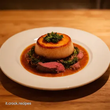 Filetto Angus e Flan Cavolfiore Ricetta Gourmet Facile Scheda ricetta