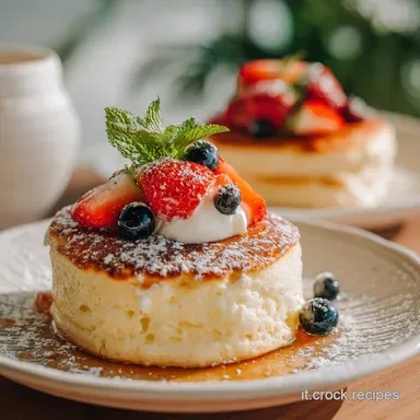 Fluffy Pancake Giapponesi Soffici: In 25 Min Scheda ricetta