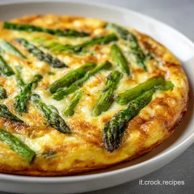 Frittata con Asparagi per 6 Persone Scheda ricetta