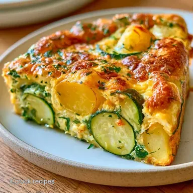 Frittata Zucchine Patate per 4 Persone Scheda ricetta