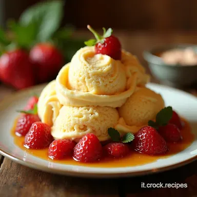 Gelato alla Vaniglia Cremoso Come al Bar Il Mio Segreto Scheda ricetta