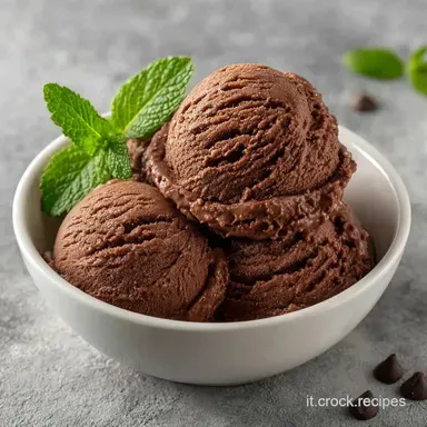 Gelato Cioccolato Fondente Vellutato Scheda ricetta
