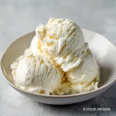 Ricetta Gelato alla Vaniglia in Gelatiera: Cremoso per 5 Porzioni Scheda ricetta