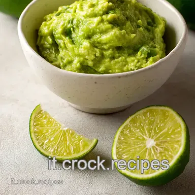 Guacamole Ricetta Perfetta: Il Segreto della Nonna! Scheda ricetta