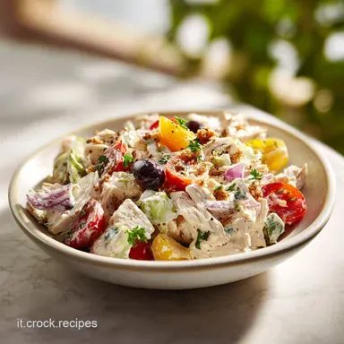 Insalata di Pollo da Acquolina in Bocca: Ricetta Facile Scheda ricetta