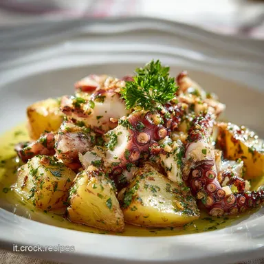 Insalata di polpo con patate: la ricetta per un polpo tenero perfetto Scheda ricetta