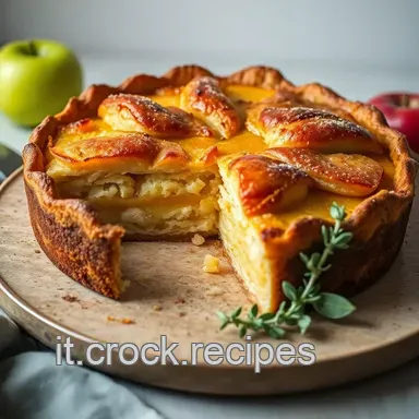 Torta di Mele della Nonna: Apple Pie Like a Tuscan Dream! Scheda ricetta