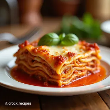 Lasagna della Nonna Ricetta Autentica di Cucina Scheda ricetta